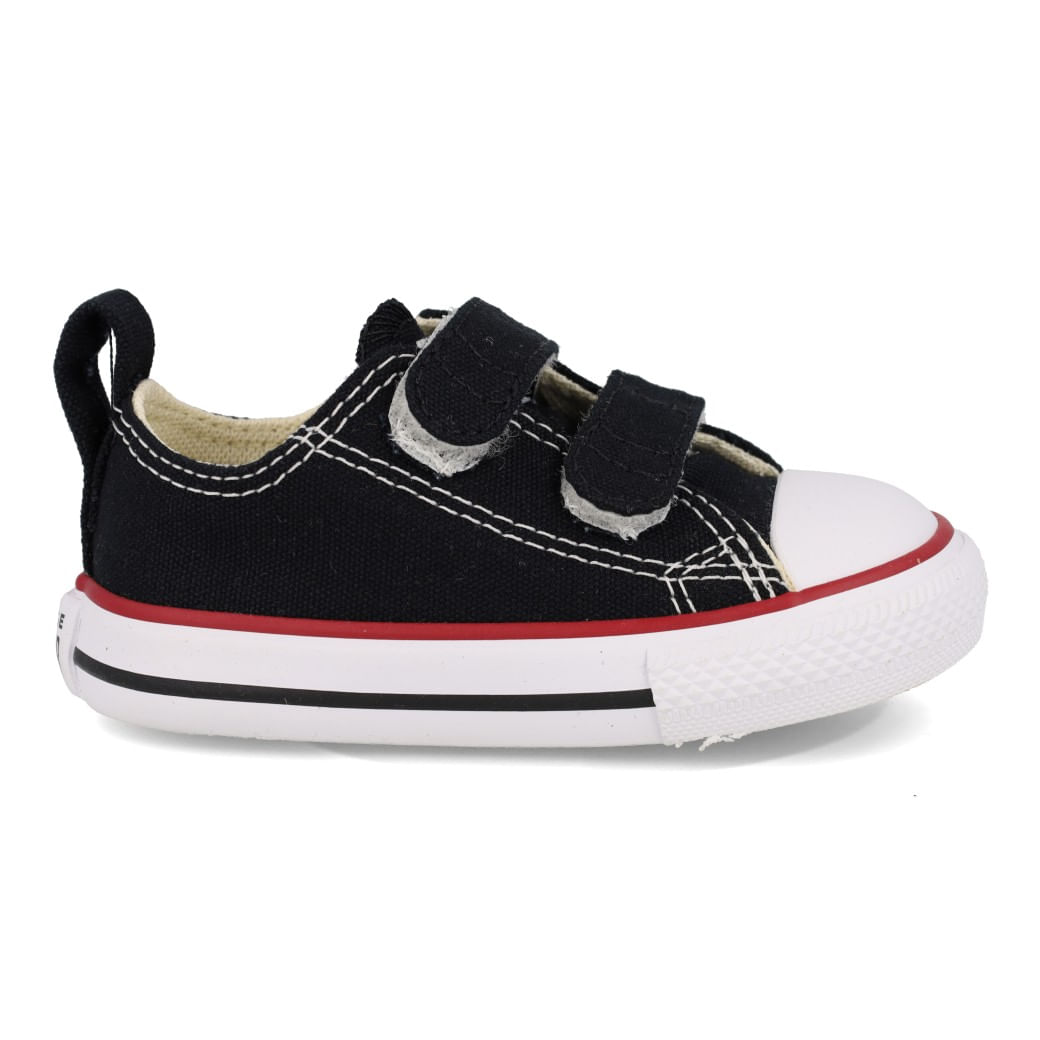 All Star Tenis CK10410007 CHUCK TAYLOR Preto-Vermelho-Preto Sint_3__